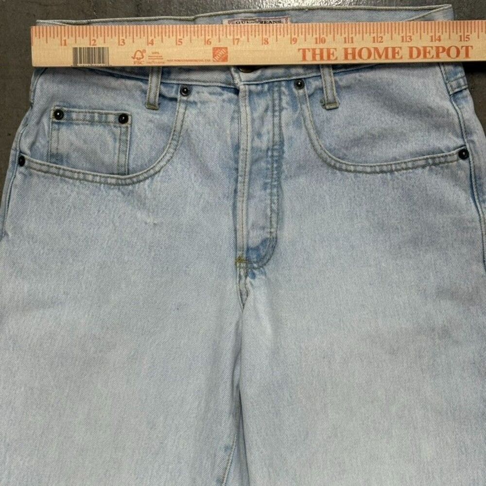 Vintage Guess‎ USA Jeans Size 1 Acid Wash Baggy 90s High Rise Taper Grunge - Picture 6 of 13